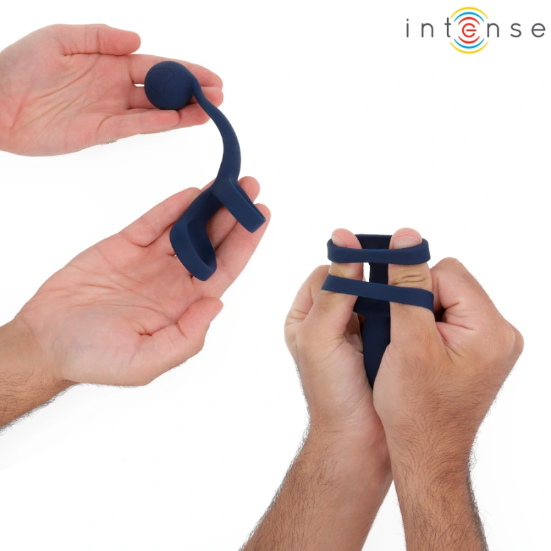 Intense - tyson cock ring with vibrating ball Ø 3.2 cm 2