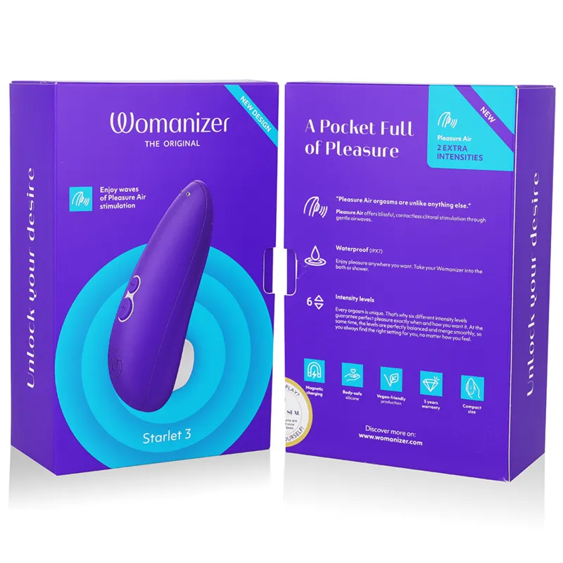 Womanizer - Starlet 3 Clitoral Stimulator Indigo - Stimulátor Klitorisu 6