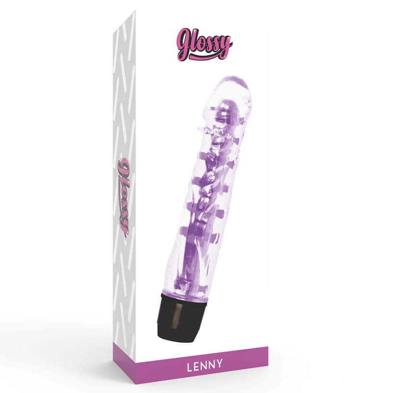Glossy - lenny vibrator purple 3