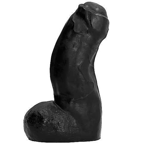 All black - realistic dong black 17 cm 1