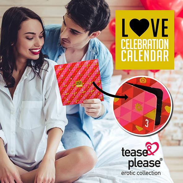 Tease & Please - Valentine Advent Calendar (Nl-De-En-Fr-Es-It-Pl-Ru-Se-No)