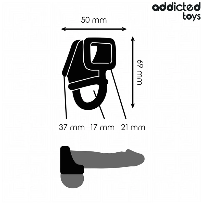 Addicted toys - penis cage ring 3
