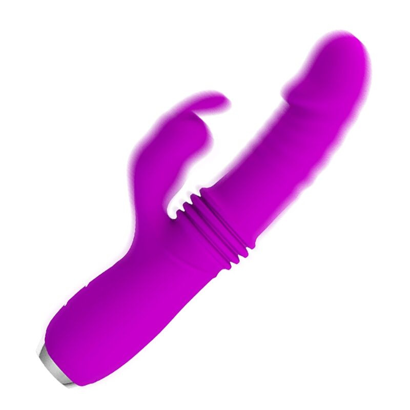 Pretty love - dorothy purple rechargeable rabbit vibrator 5