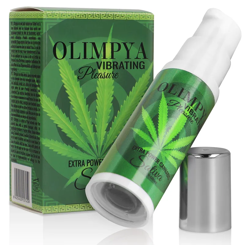 Olimpya Vibrating Pleasure Extra Sativa Cannabis 3