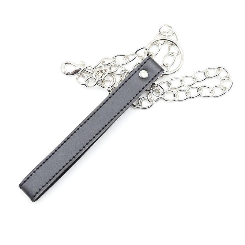 Ohmama Fetish Neck Collar And Chain 3