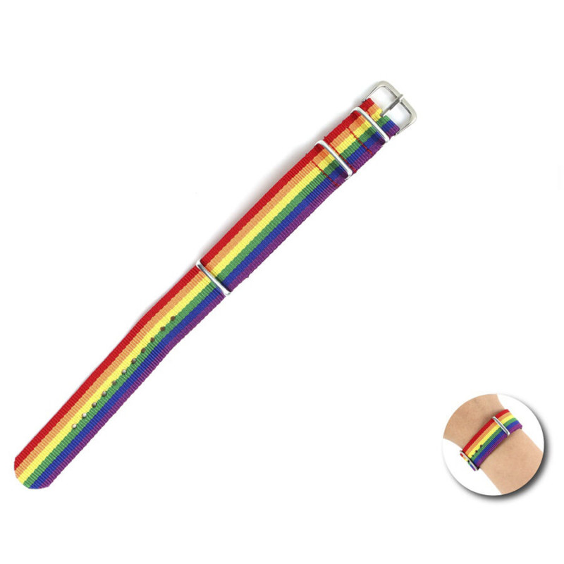 Pride - rainbow flag bracelet