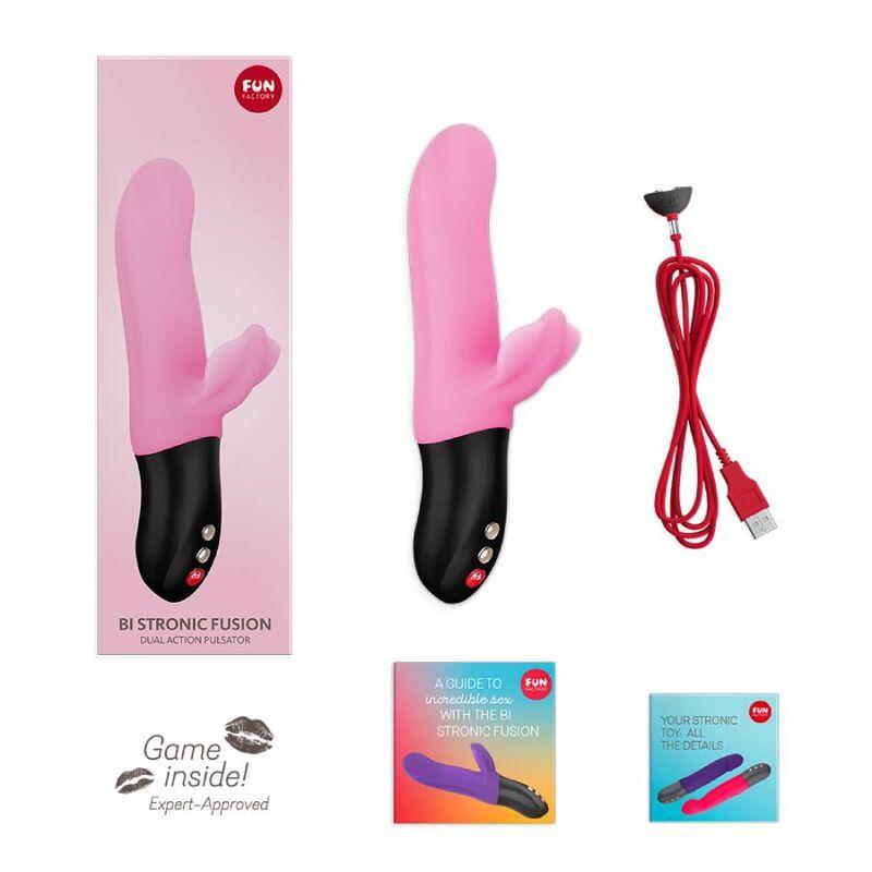 Fun Factory - Bi Stronic Fusion Candy Rose - Pulzátor / Vibrátor 6