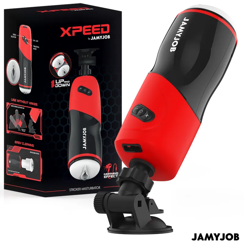 Jamyjob - xpeed automatic vagina masturbator 5 suction modes