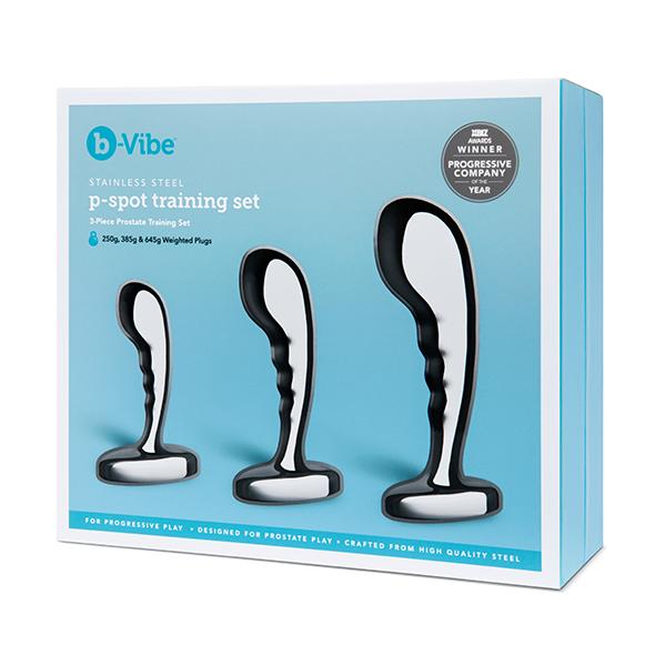 B-Vibe - Stainless Steel P-Spot Training Set