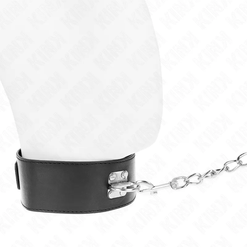 Kink - Basic Model Collar With Leash 65 Cm Model 0 2