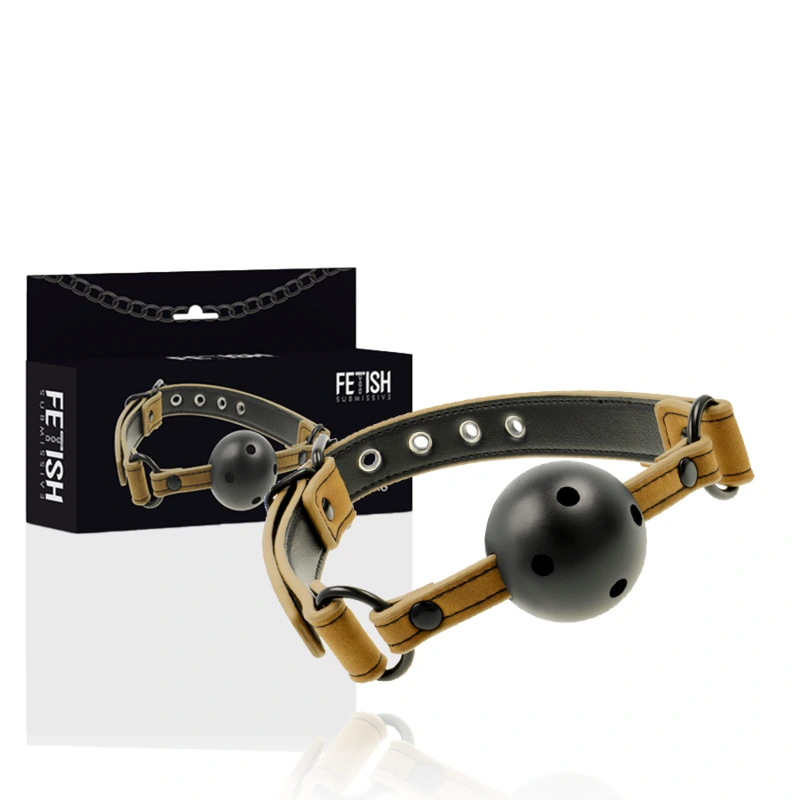 Fetish Submissive Origin Breathable Ball Gag - Náhubok 4