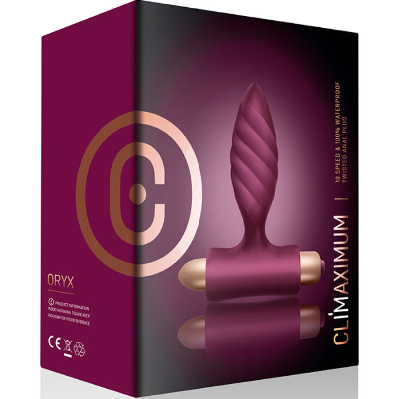 Climaximum - oryx twisted anal plug 2
