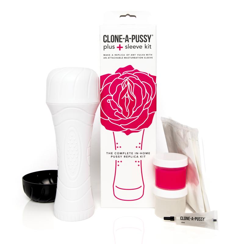 Clone A Willy - Clone-A-Pussy Kit Plus Sleeve Pink 12