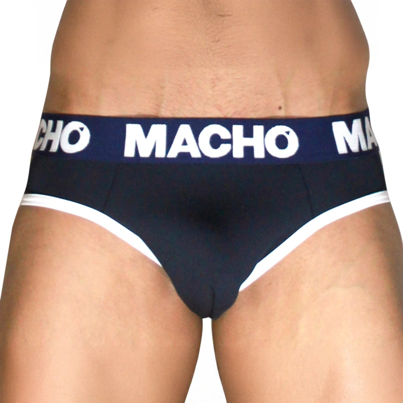 Macho - mch008 navy blue classic slip xl 1