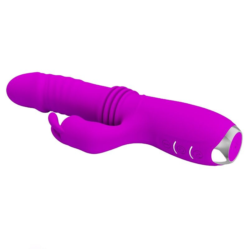 Pretty love - dorothy purple rechargeable rabbit vibrator 2