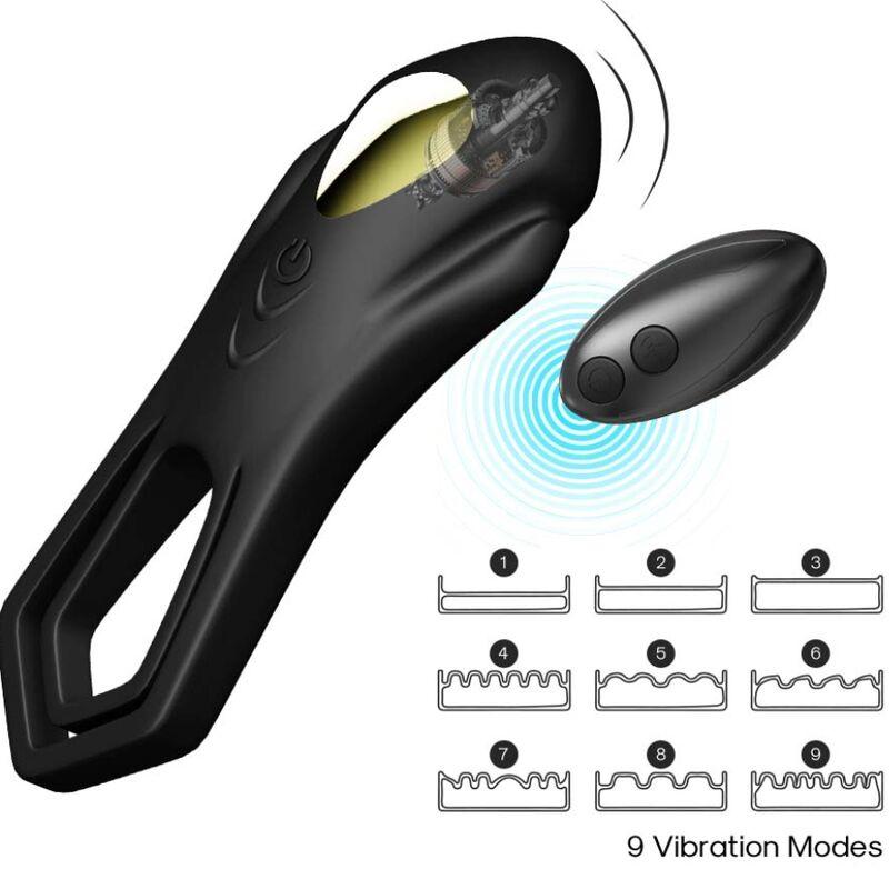 Armony - Roadster Vibrator Double Ring Remote Control Black