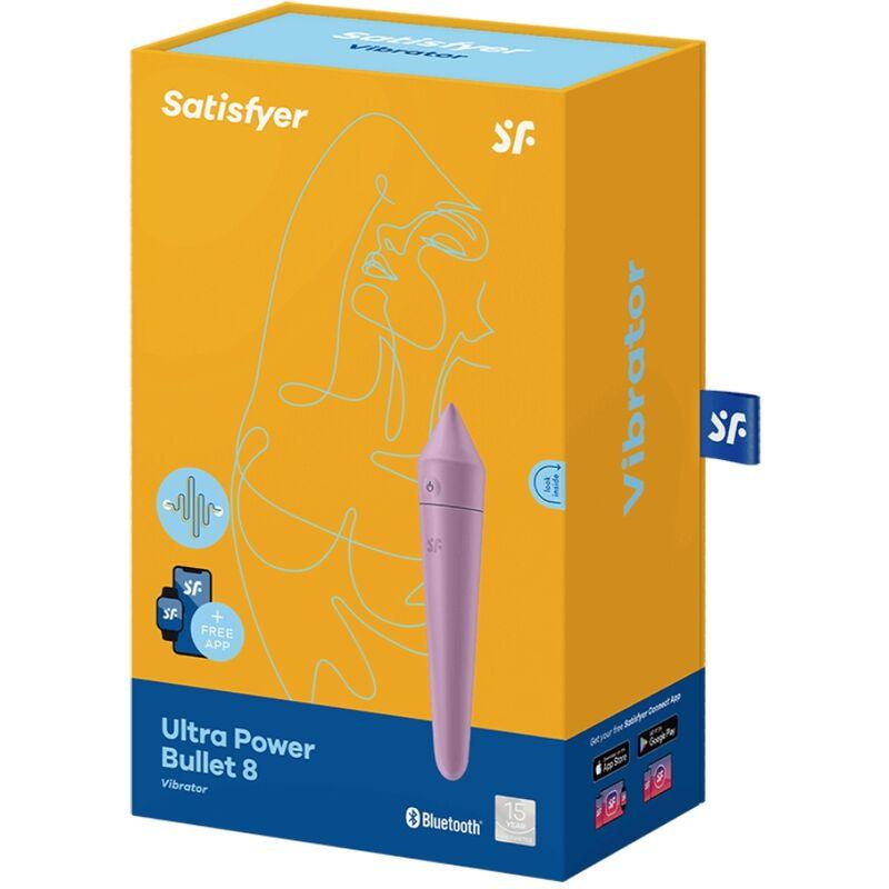 Satisfyer Ultra Power Bullet 8 Lilac - Vibrátor