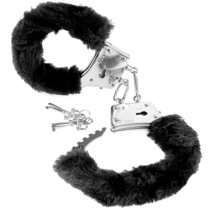 Fetish Fantasy Furry Cuffs Black - Putá 2