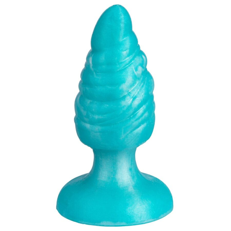 Silexd - melty anal plug fantasy liquid silicone thermoreactive celestial blue 9.2 cm 2