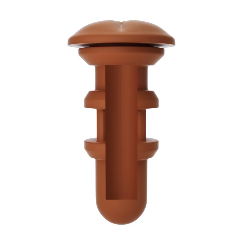 Autoblow - A.I. Silicone Anal Sleeve Brown