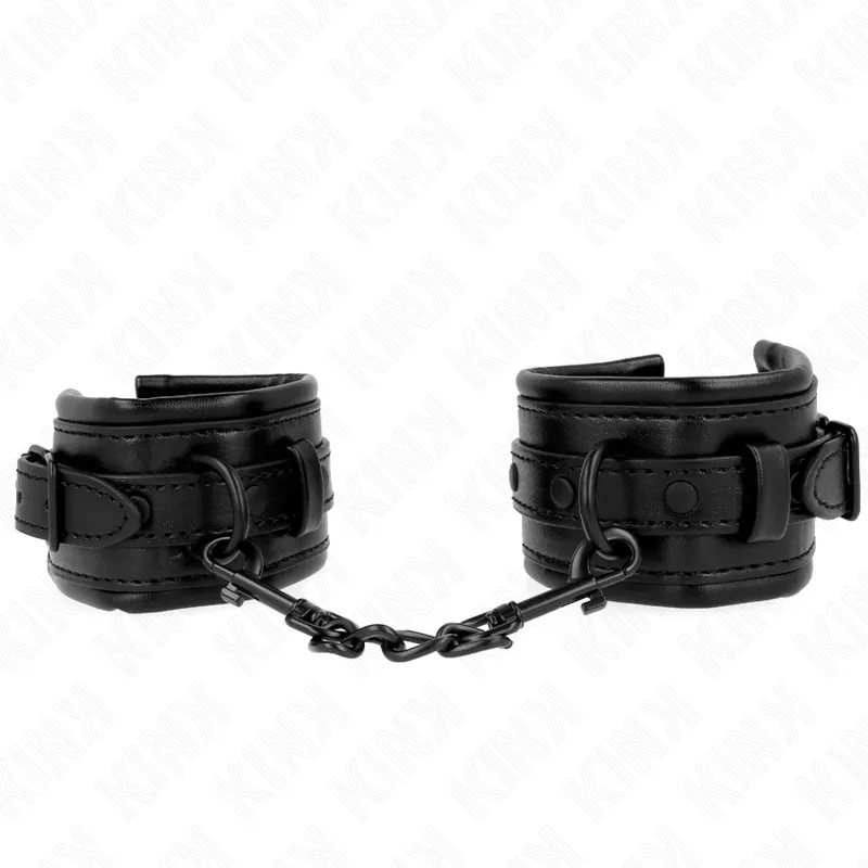 Kink - Wrist Restraints Black Adjustable 20-30 Cm X 6 Cm