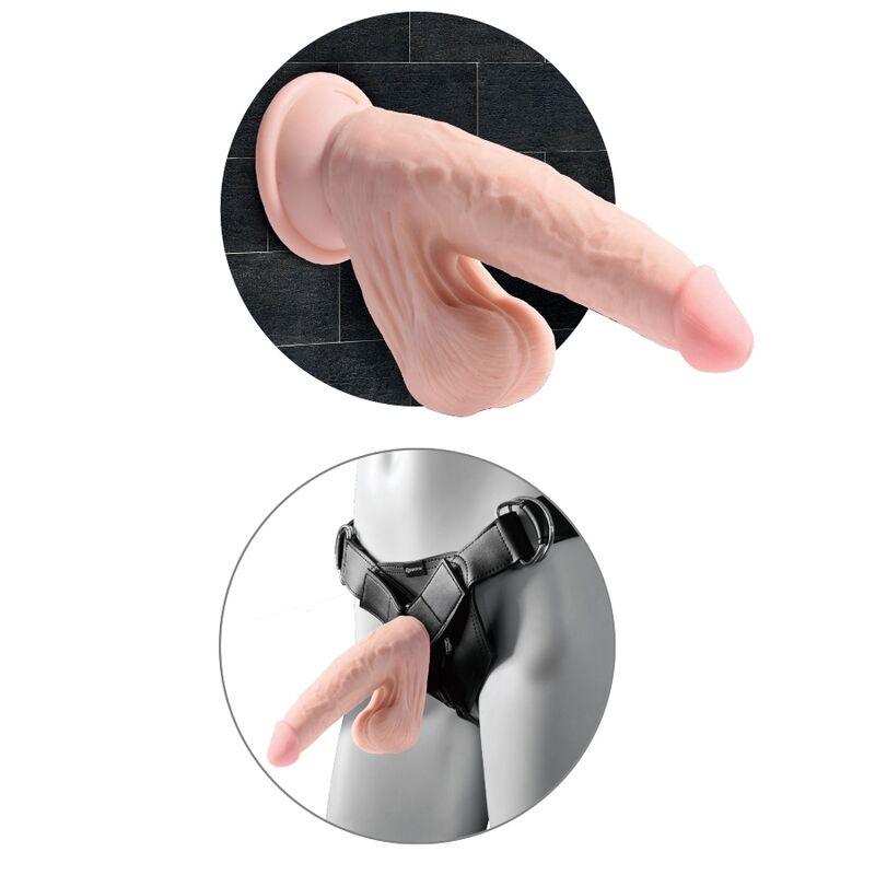 King Cock Plus 3d Cock Swinging Balls 20.3 Cm 4
