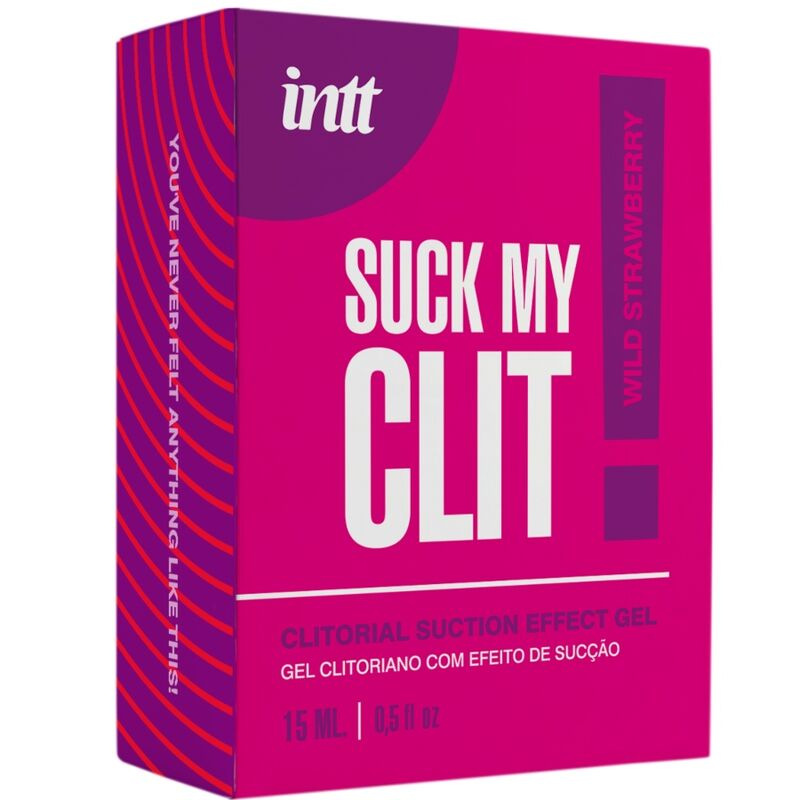 Intt - suck my clit suction effect gel wild strawberry 15 ml 3