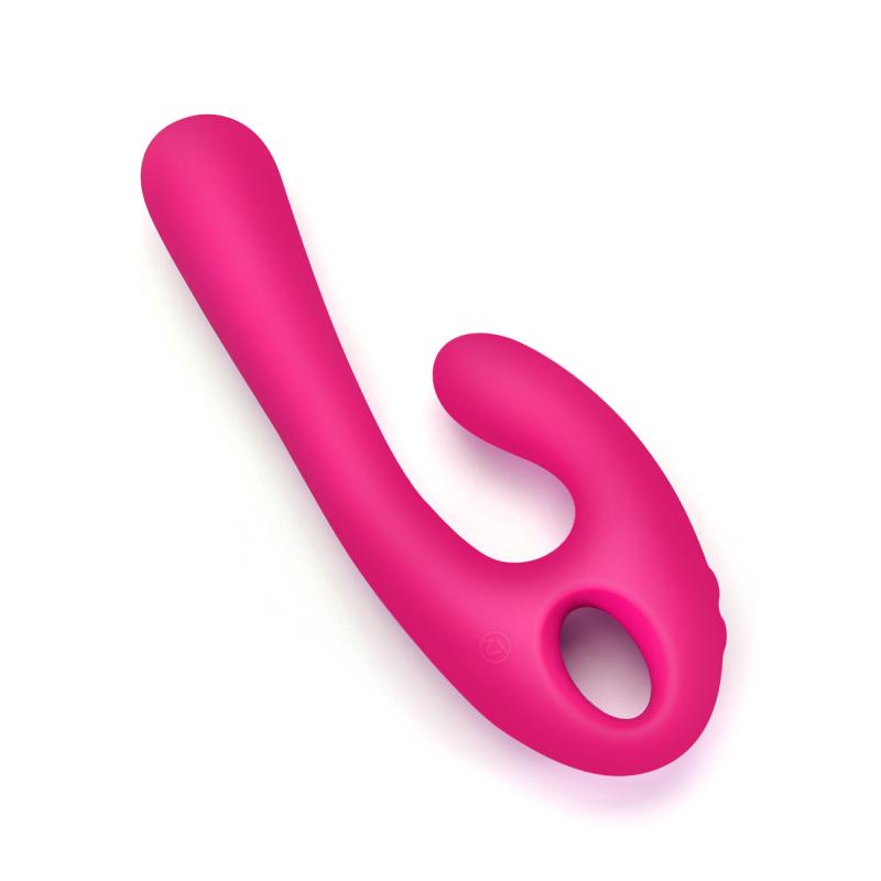 Nomi Tang - Flex Bi Bendable Dual Stimulation Vibrator Pink