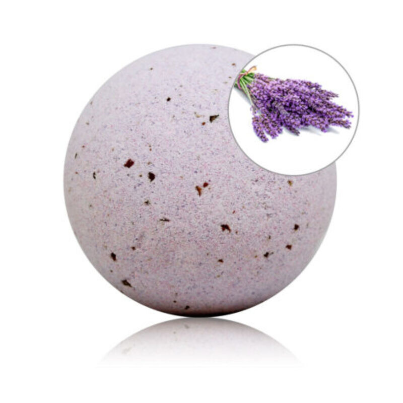 Taloka - lavender scented bath bomb with rose petals 140 g