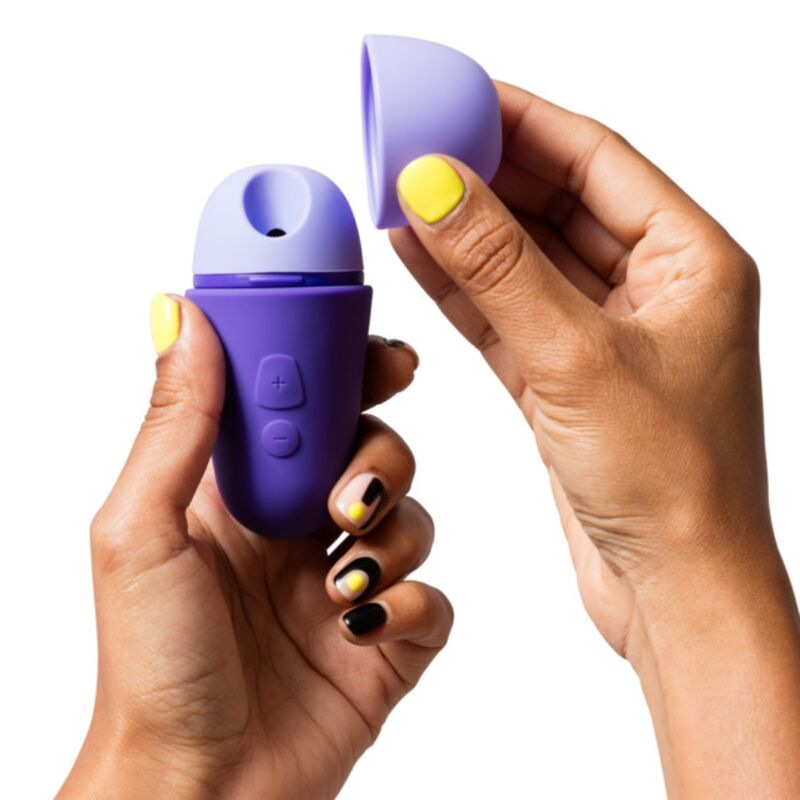 Romp - free clitoral stimulator with lid 10 levels rechargeable purple 2