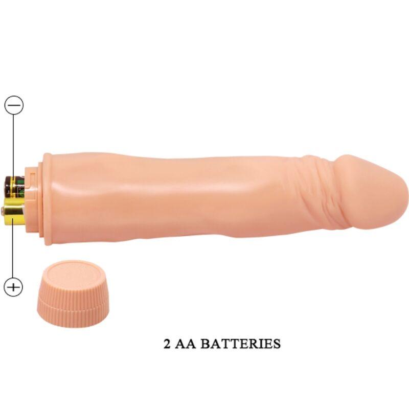 Baile - dwarf realistic vibrator 21 cm flesh 2