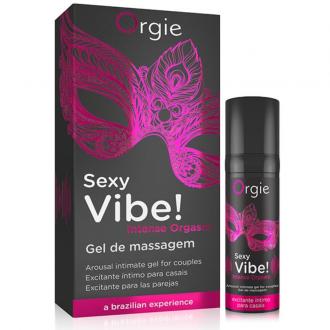 Orgie Sexy Vibe! Intense Orgasm Gel For Couples 15 Ml