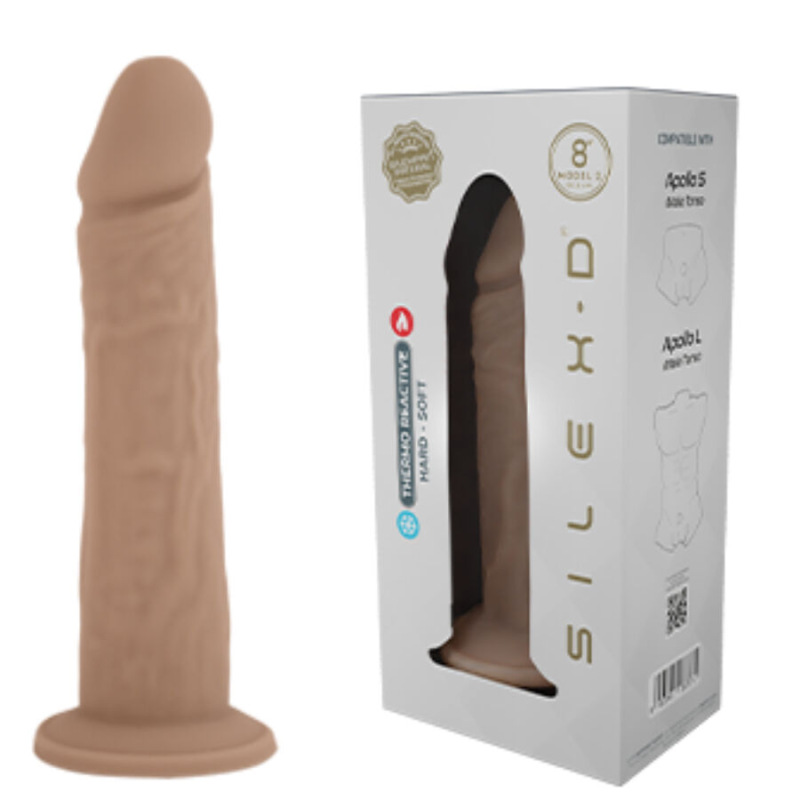 Silexd - realistic penis model 8 liquid silicone 20.6 cm 4