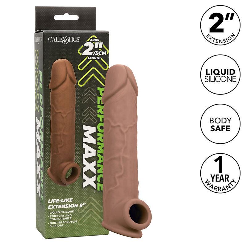 Calexotics - Performance Maxx Life-Like Extension 8 Brown Skin