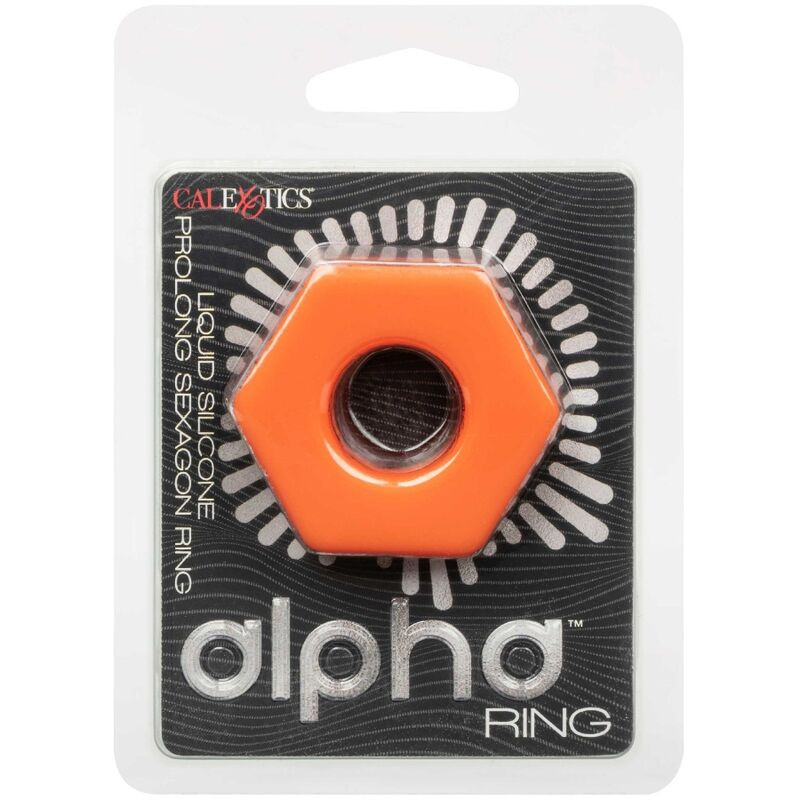 Calexotics - alpha prolong sexagon ring orange 1