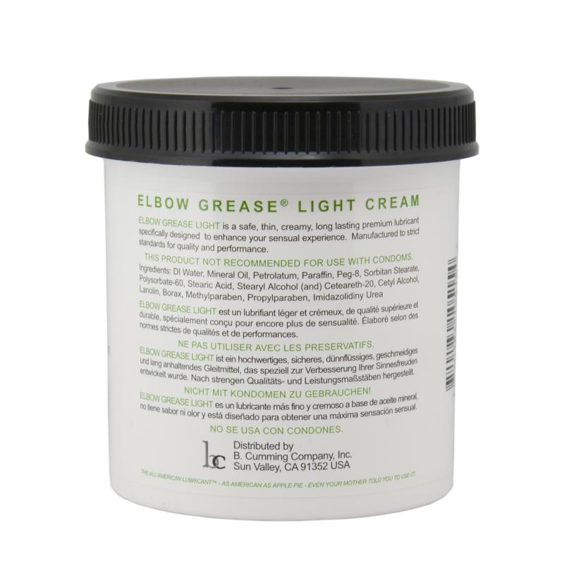 Elbow Grease - Light Cream Jar 443 Ml 1