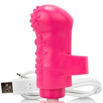 Screaming O Rechargeable Finger Vibe Fing O Pink