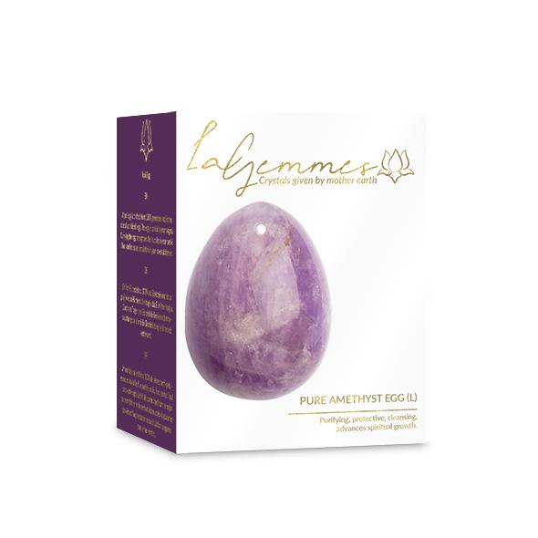 La Gemmes - Yoni Egg Pure Amethist (L) 10