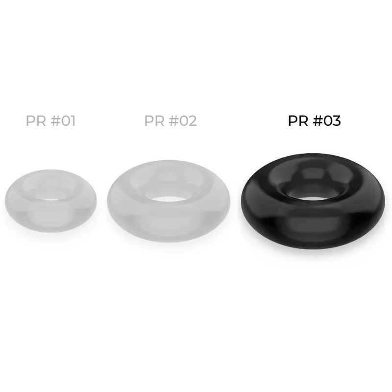 Powering Super Flexible Resistant Ring  5cm Pr03 Black 3