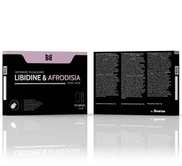 Blackbull By Spartan - Libidine & Afrodisia Intense Pleasure For Her 10 Tablets 2