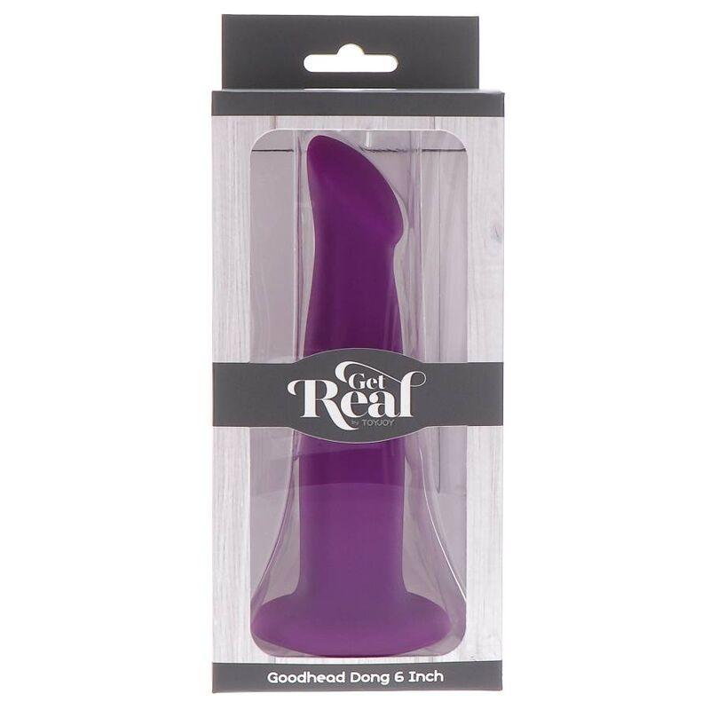 Get Real - Goodhead Dong 12 Cm Purple