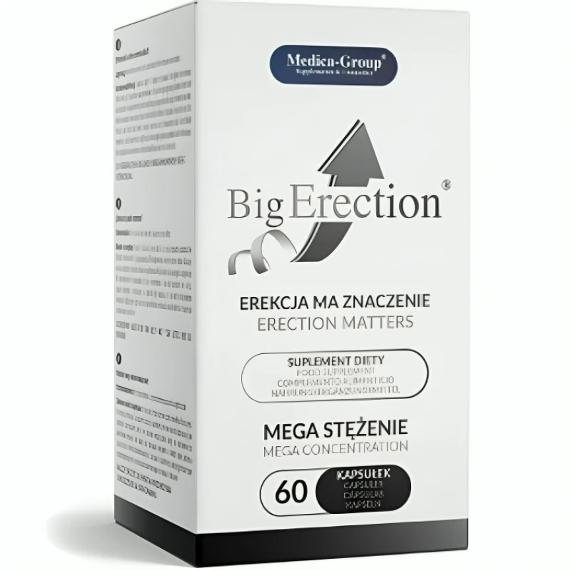 Medica group - big erection enhancer for men 60 capsules 1