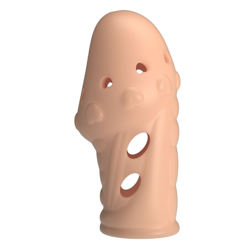 Pretty love - socker textured penis sleeve natural 1