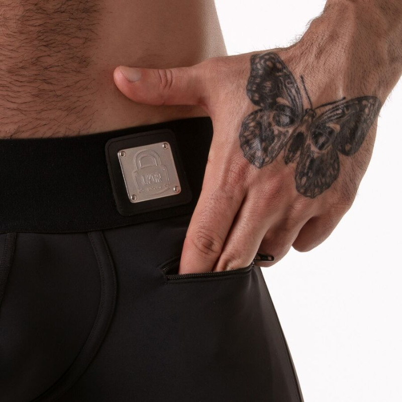Locker gear - wide waistband trunk black m 3