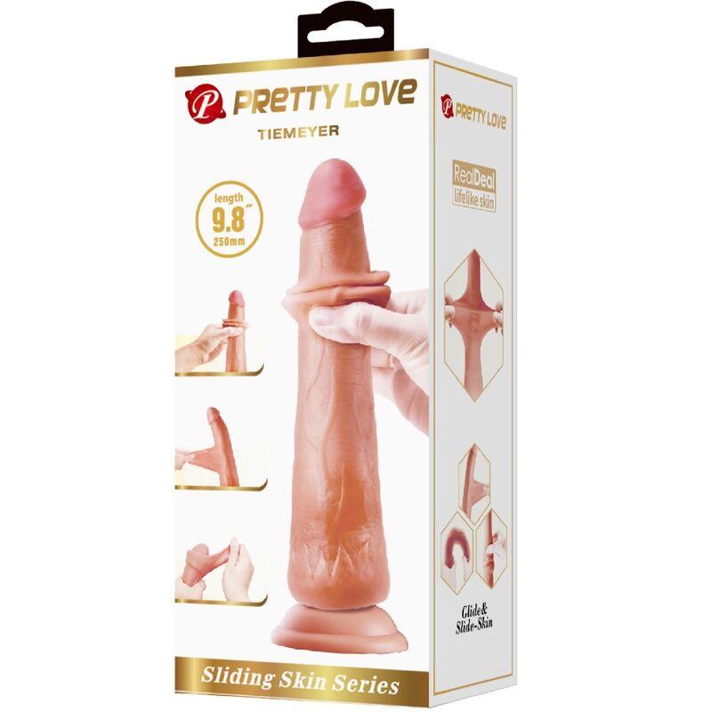 Pretty love - tiemeyer realistic dildo 25 cm model 2 flesh 6