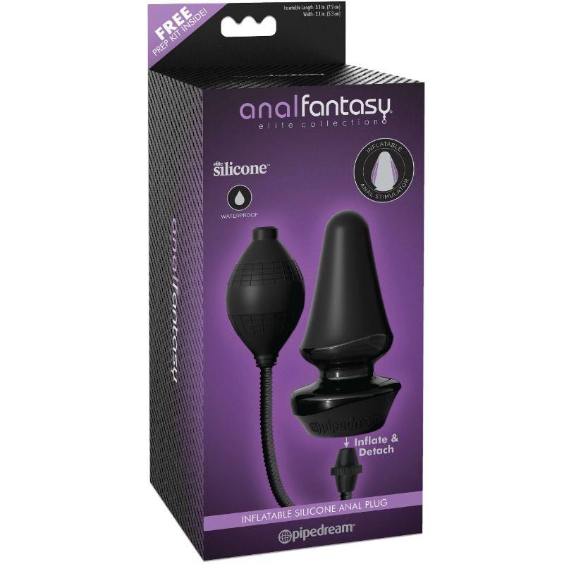Anal Fantasy Elite Collection Inflatable Silicone Butt Plug
