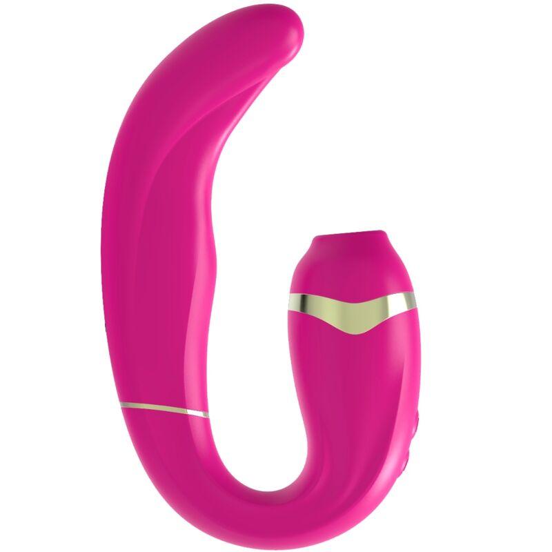 Adrien Lastic - Myg Clitoris Sucker And G-Spot Stimulator Pink