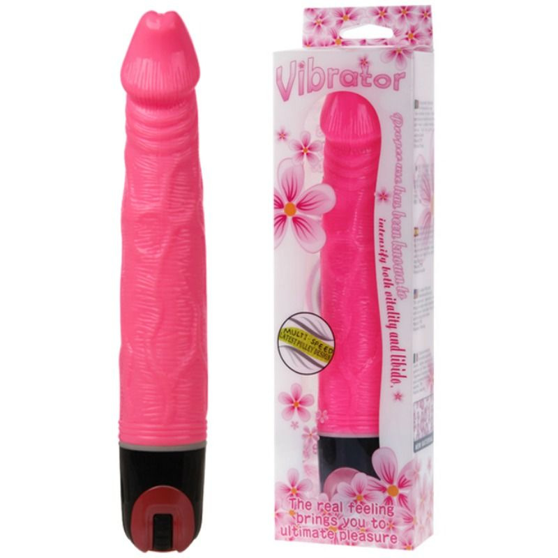 Baile - vibrator multispeed 21.5 cm pink 1