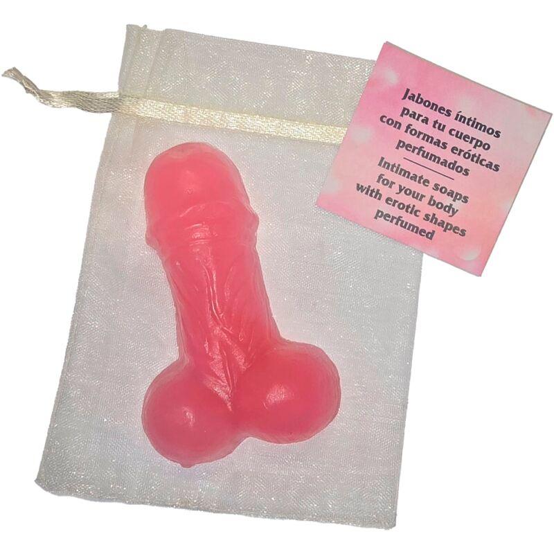 Diablo picante - penis shaped perfumed soap pink