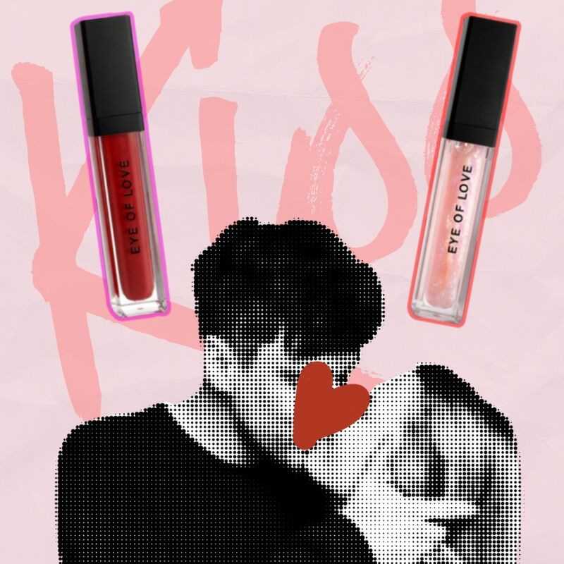 Eye of love - matchmaker crimson kiss red lip gloss volumizing effect with pheromones 8.5 ml 6